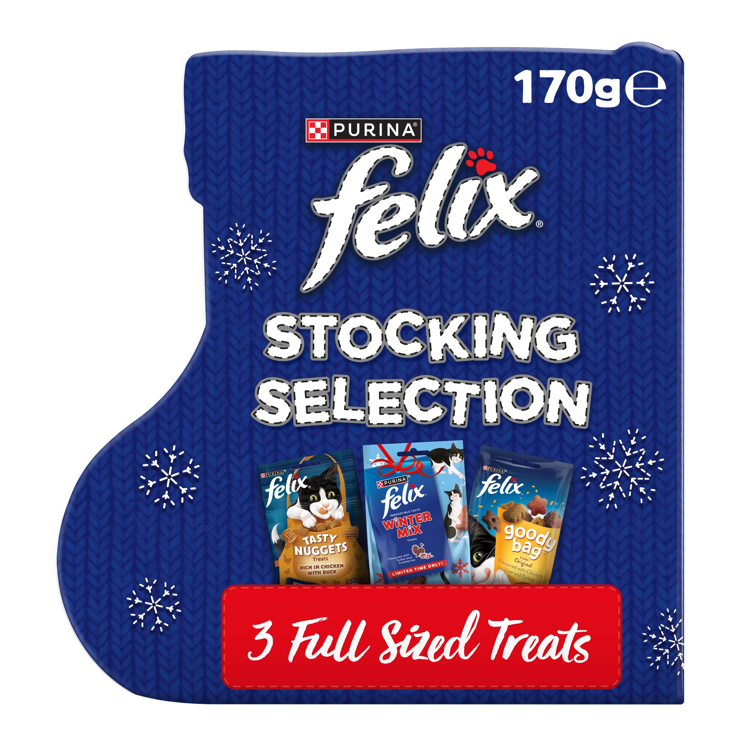 Felix Xmas Treat Box 275g x 3