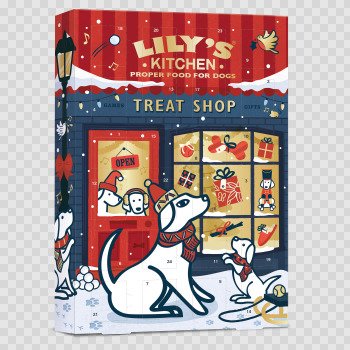 Lily's Kitchen Xmas Dog Advent Calendar 7 x 68g