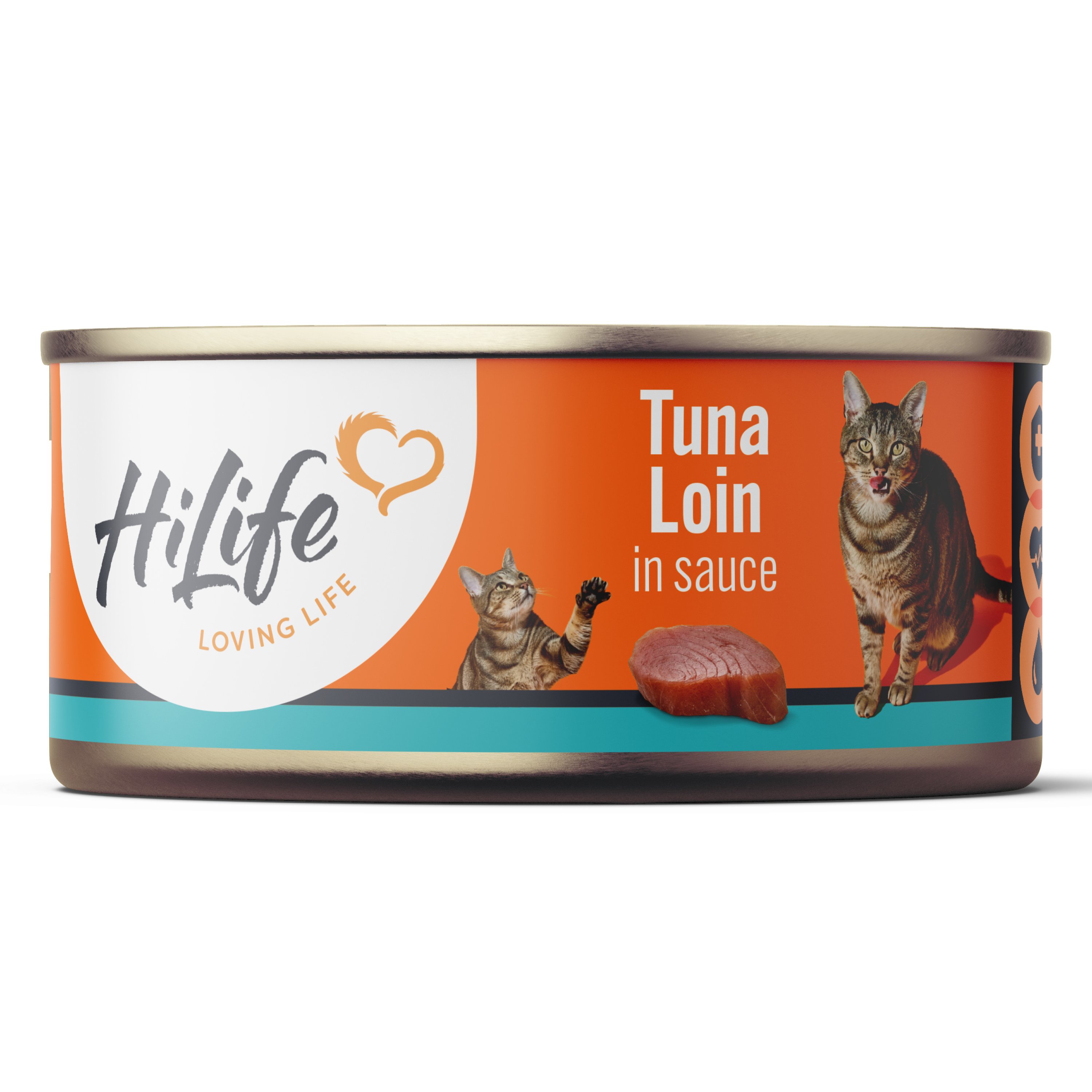 HiLife Cat Tuna Loin in Sauce Tins 12 x 70g
