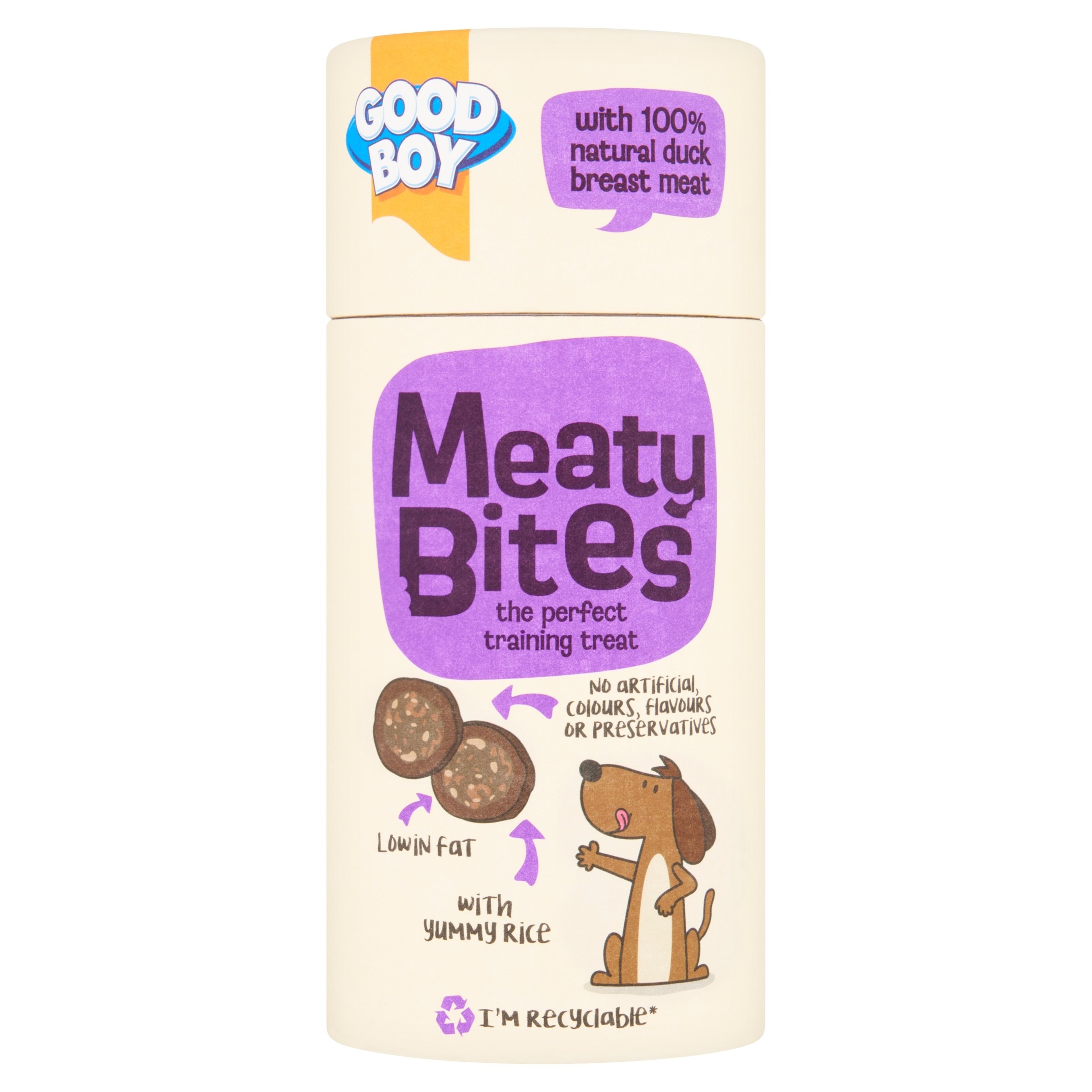 Good Boy Meaty Bites Duck & Rice 6 x 70g