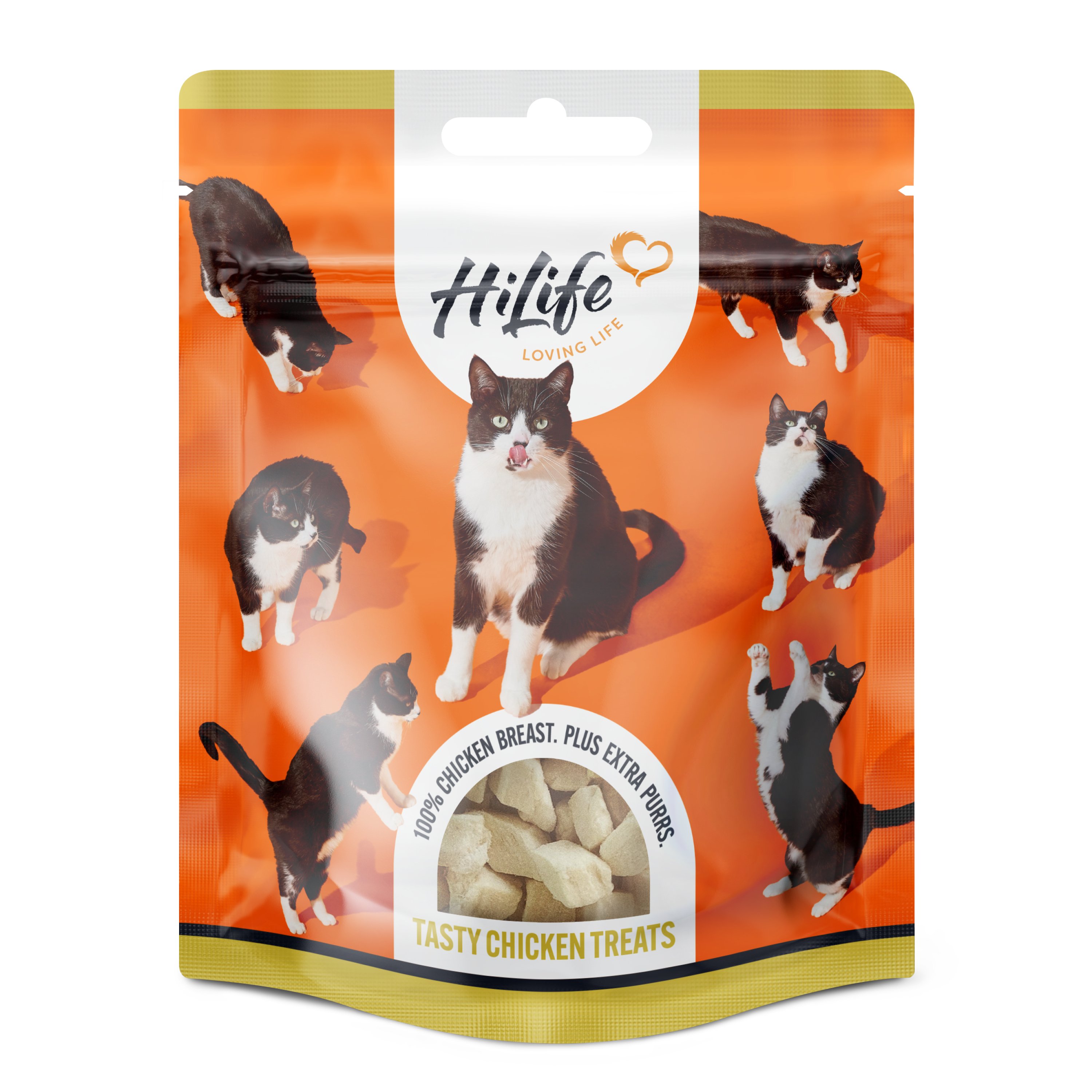 HiLife Cat Tasty Chicken Treats 8 x 30g