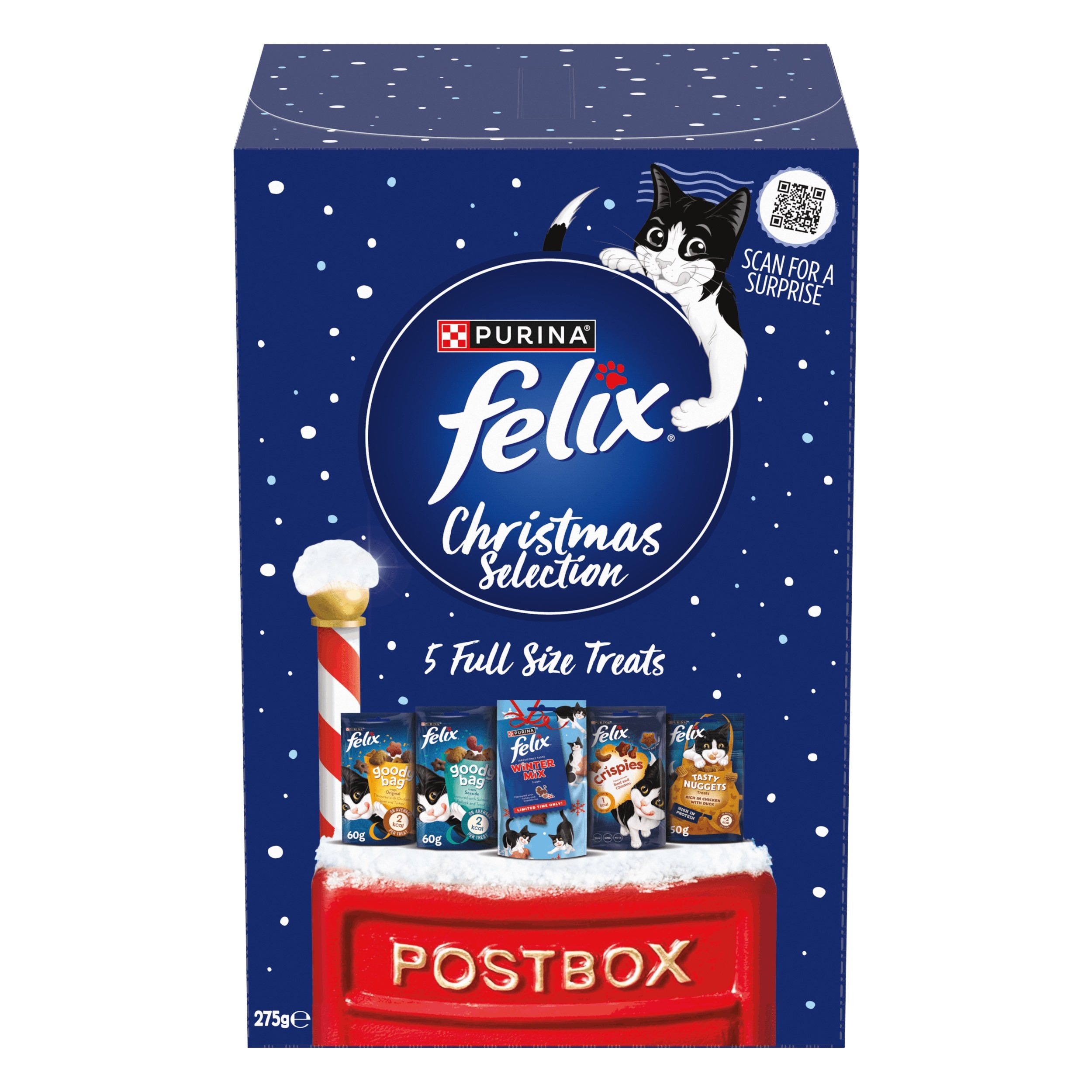 Felix Xmas Treat Box 275g x 3