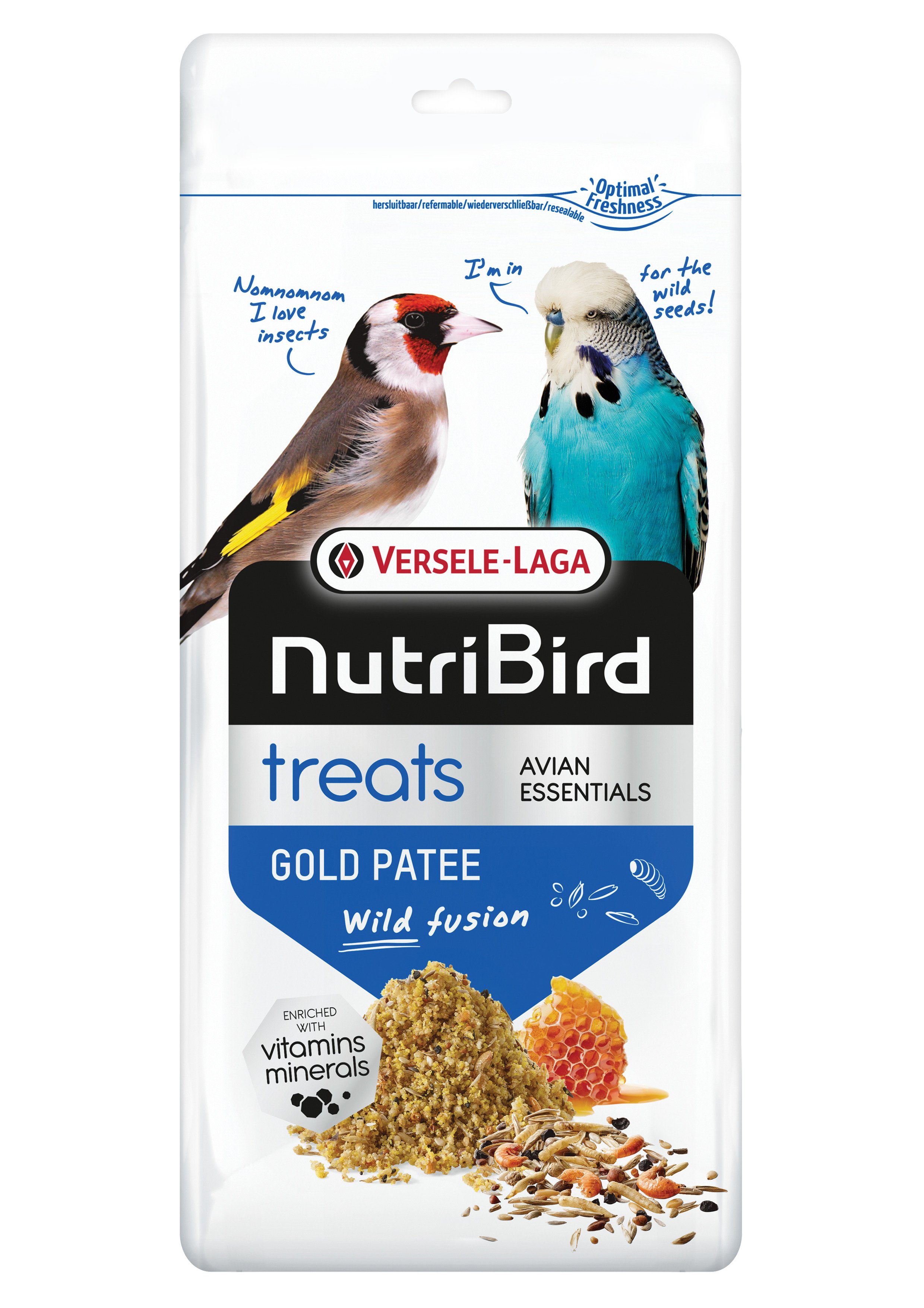 Versele Laga NutriBird Treats Gold Patee Wild Fusion 5 x 250g