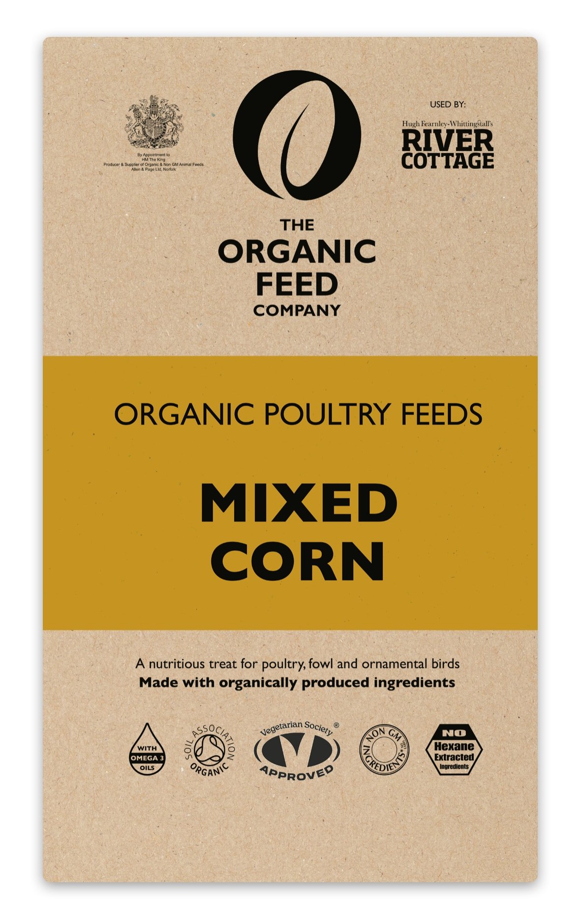Allen & Page Organic Feed Company Mixed Corn 5kg