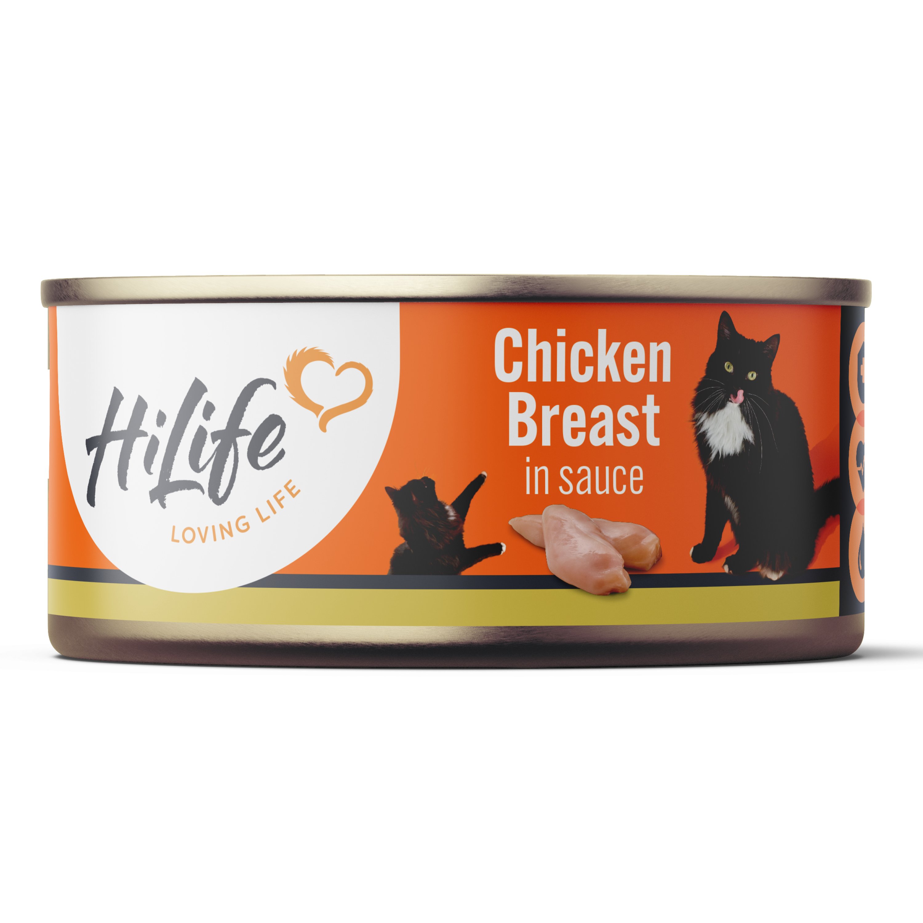 HiLife Cat Chicken Breast in Sauce Tins 12 x 70g