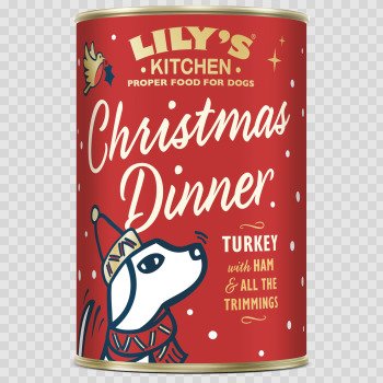 Lily's Kitchen Xmas Christmas Dinner Turkey with Ham 6 x 400g