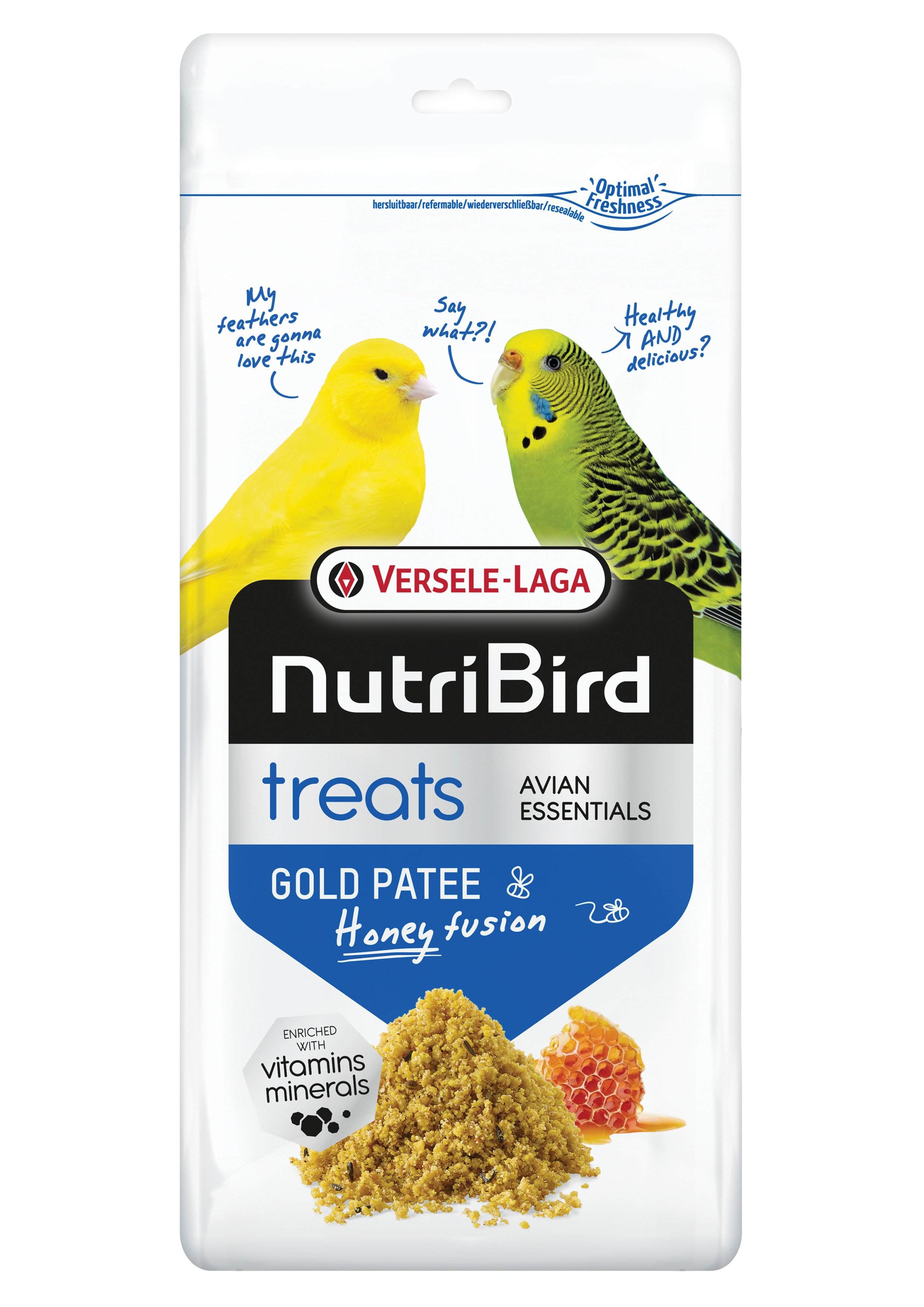 Versele Laga NutriBird Treats Gold Patee Honey Fusion 5 x 250g