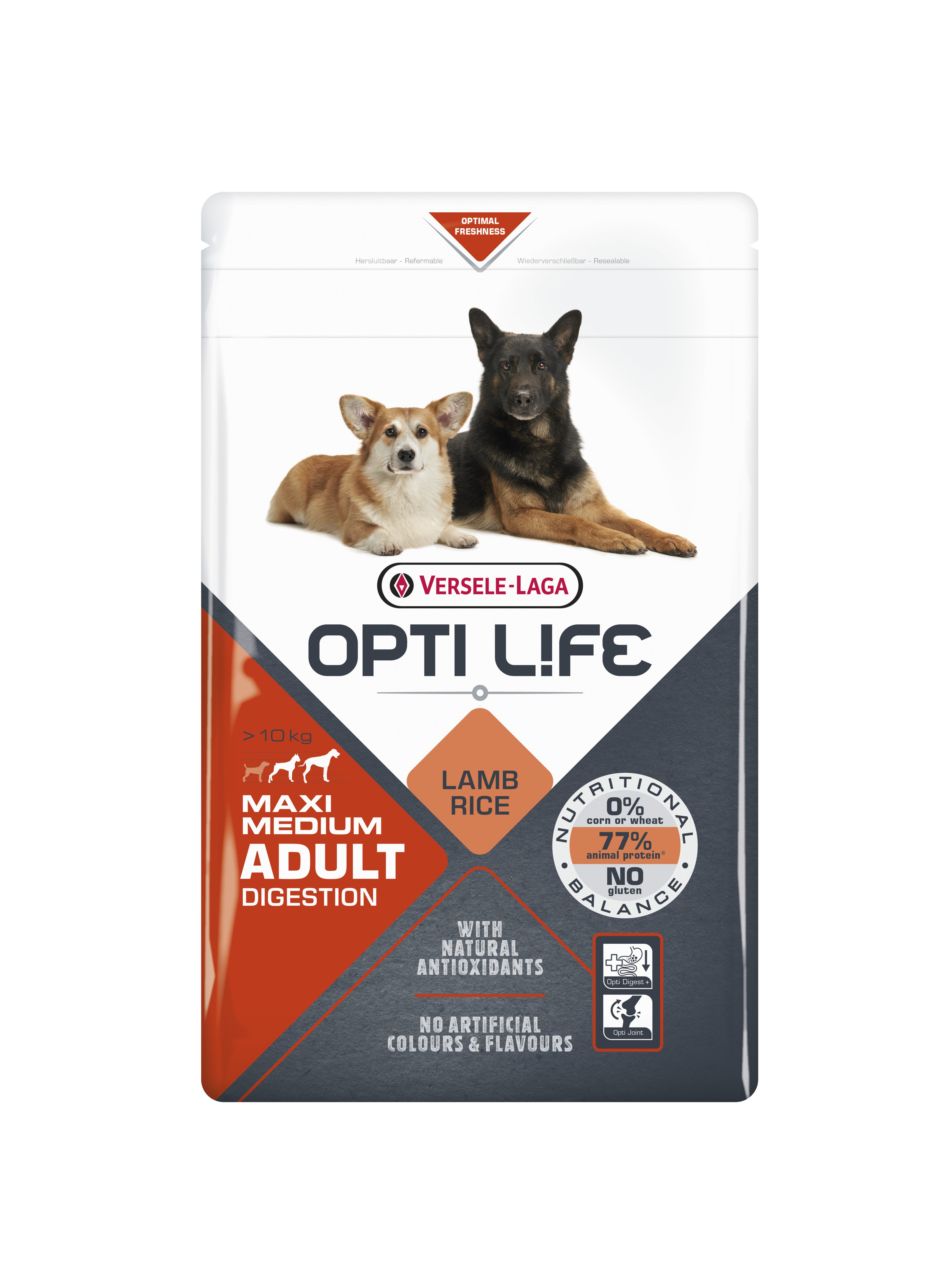 VL Opti Life Adult Digest Medium/Large Lamb 7.5 kg