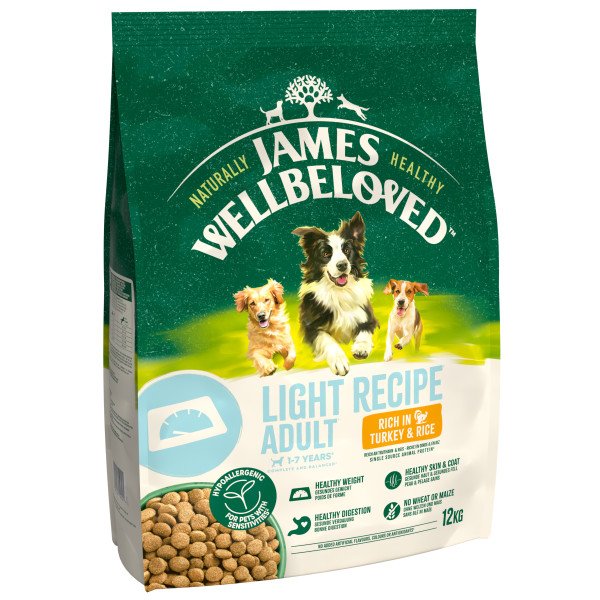 James Wellbeloved Adult Light Turkey & Rice 12.5kg