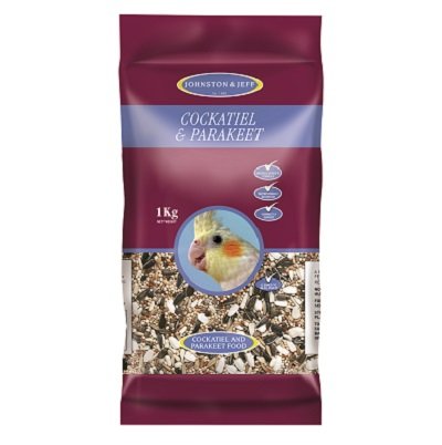 Johnston & Jeff Cockatiel & Parakeet Mix 1kg x 6